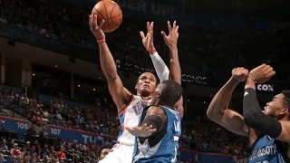 Westbrook Drops 28 on the Timberwolves