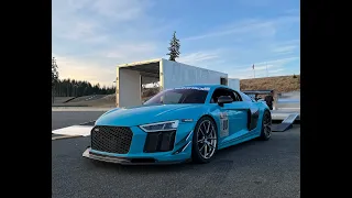 Ridge Motorsports Park Audi R8 1:41.63, Street Tires Lap Record! 11/19/22