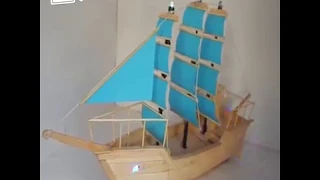 SuperViral TV [ How to Make Amazing Popsicle Stick Ship ]