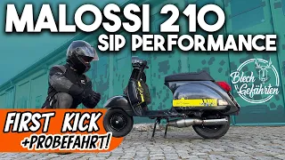 Wir fahren Malossi 210 mit RESOTRÖTE | SIP Performance | Blechgefährten