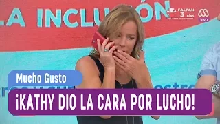 ¡Kathy tuvo que dar la cara por Lucho!  - Mucho gusto 2017