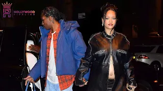 Rihanna & A$AP Rocky in NYC