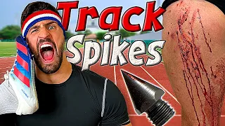 Creating the WORST TRACK SPIKES INJURY of all Time *FOR SCIENCE*