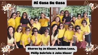 Mi Casa Su Casa line dance choreographed by Jo Kinser, Ruben Luna, Phillip Sobrielo, John Kinser