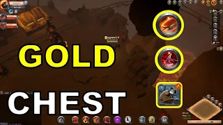 Opening Gold Chest in T8 Dungeon | Best Solo Dungeon Build | Albion Online | Heretic Weaponsmaster