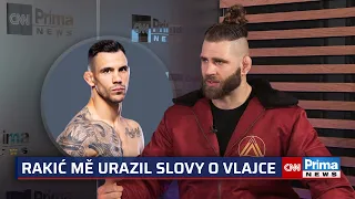 UFC 300: Soupeř mě urazil slovy o škaredé české vlajce, prozradil Procházka. Absolutně za hranou