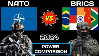 Nato Vs brics Military Power Comparison 2024 | Nato Against brics