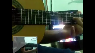 Se é pra Chorar eu choro solo de introdução da música base no violão e solo na viola