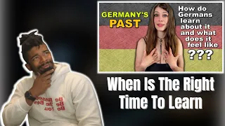 AMERICAN REACTS TO How does LEARNING ABOUT GERMANY'S PAST feel to GERMANS ???