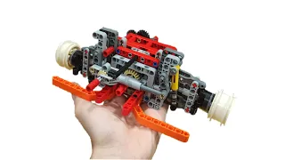 Lego Technic front axle + adjustable suspension