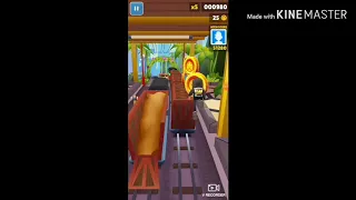 Играю в subway surf