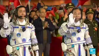 China to launch first crew to new space station on Thursday