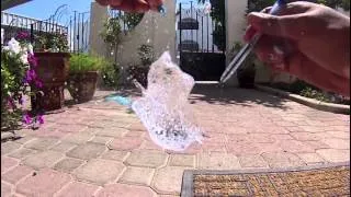 Water Balloon Burst in Slow-Motion (HD)