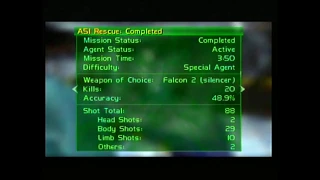 Perfect Dark - Area 51 Rescue - Special Agent - 3:50