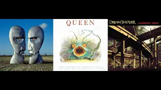 Pink Floyd vs. Queen + Dream Theater (What do you want from me) - STRANGELY GRASPING AT STRAWS