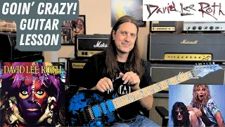 How To Play Goin' Crazy! - Guitar Lesson - Steve Vai - David Lee Roth - Eat 'Em And Smile