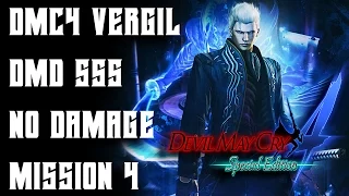 Devil May Cry 4 : Special Edition-DMD-M4-SSS-No Damage-Vergil(Live Commentary)