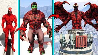 UPGRADING CARNAGE INTO THE SYMBIOTE GOD CARNAGE in GTA 5!