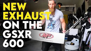 New Exhaust on the GSXR 600 - Which is better Yoshimura or M4 GP?