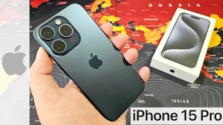 Apple iPhone 15 Pro Titanium Blue - Unboxing and Hands-On