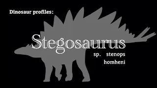 Dinosaur Profile: Stegosaurus