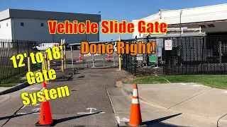 Vechicle Slide Gate System - HySecurity SlideDriver