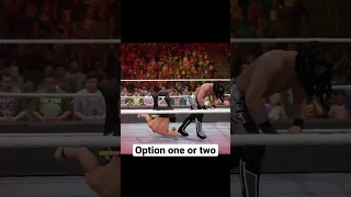 Which curb stomp is better #wwe2k22 #wwe2k22gameplay #wwe