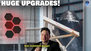 SpaceX's Huge Upgrades on Starship heatshield change everything...
