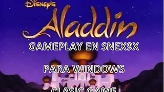 Game play Clasico de Disney´s Aladin SNEX9X