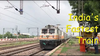 Gatimaan Express hits Top Speed 160 KMPH