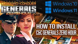 Guide: How to Download & Install C&C Generals Zero Hour on Windows 11