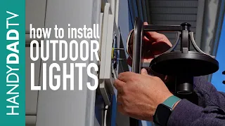 Replace Outdoor Light Fixtures - fast and safe