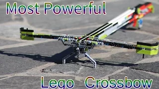 WORLD'S DEADLIEST LEGO CROSSBOW EVER (working)