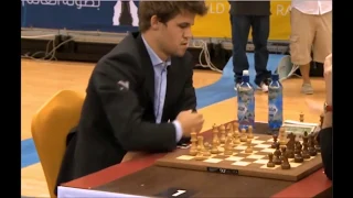 GM Carlsen (Norway) - GM Ivanchuk (Ukraina)  Akela missed !