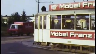 Historische Aufnahmen/Führerstandsmitfahrten Straßenbahn Frankfurt 70er Jahre