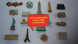 Learning Sights and Landmarks from around the world for children - Safari ltd. Figurines