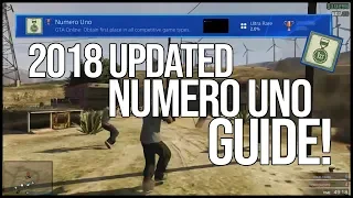 GTA V Online: Numero Uno Trophy/Achievement Guide! UPDATED 2018!