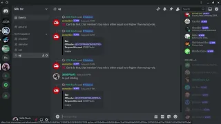 What does Discord AnnoyBot do during a /fakeban?