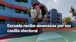 ¡En la mira! Amenazan a escuela por ser casilla electoral en Atizapán de Zaragoza