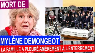 Mort de Mylène Demongeot : la famille a pleuré amèrement lors des obsèques