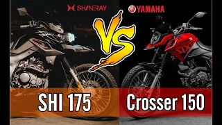 Comparativo: SHINERAY SHI 175 x YAMAHA CROSSER 150 - 2023