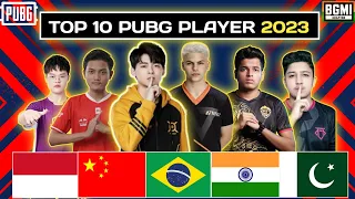 Top 10 PUBG Players In The World 2023🔥😱 || Best Bgmi Players Around The World || TEAM PUBG MOBILE