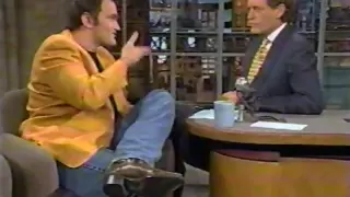 Quentin Tarantino on David Letterman