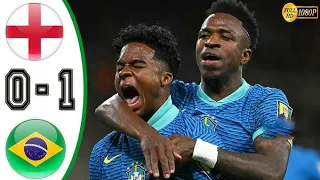 Brazil Vs England 1-0 | Extended Highlights & All Goals