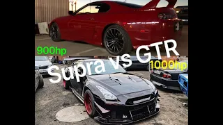 Toyota Supra 900+HP против GTR R35 1000+HP StilovDaily! Битва на Николе!