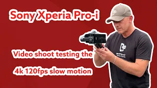 Sony Xperia pro-i filming 4k at 120fps hand held.