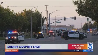 Shooting leaves L.A. County Sheriff's deputy hospitalized