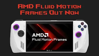 AMD Fluid Motion Frames is a GAME CHANGER