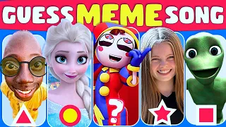 GUESS MEME & WHO'S SINGING 🎤🎵 🔥 Salish Matter, Elsa, Lay Lay, King Ferran, MrBeast, Skibidi Toilet