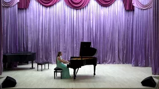 Frederic Chopin Fantaisie-Impromptu Конкурс Шопена 2017 Anastasia Kustova13J Фантазия Экпромт Шопен